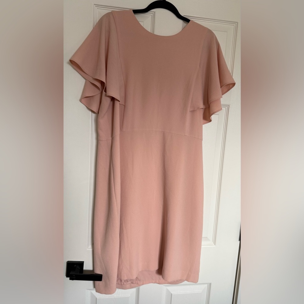Anne Taylor Factory Light Pink Dress Sz 16